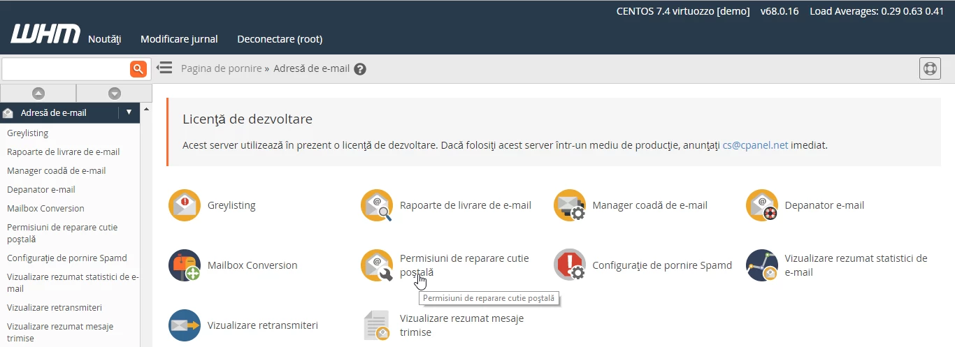 Permisiune reparare cutie poștala