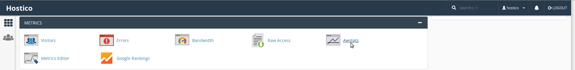 AWStats cPanel | Hostico