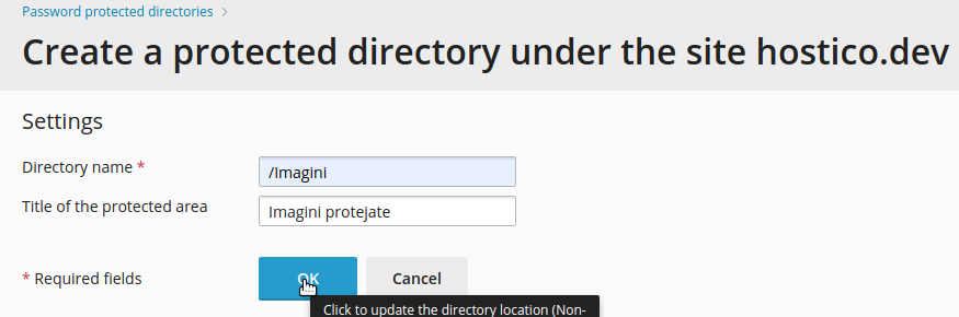 protected, directory , password , plesk